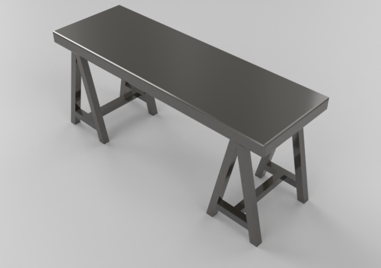 Mesas 3D - Mesa rectangular - Sierra - Brasilidades -...