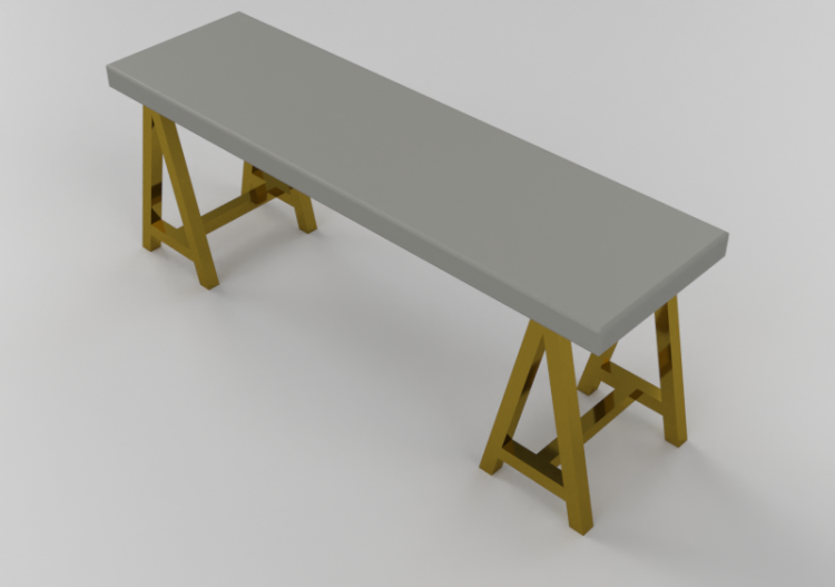 Tables 3D - Table rectangulaire - Sierra - Brasilidades -...