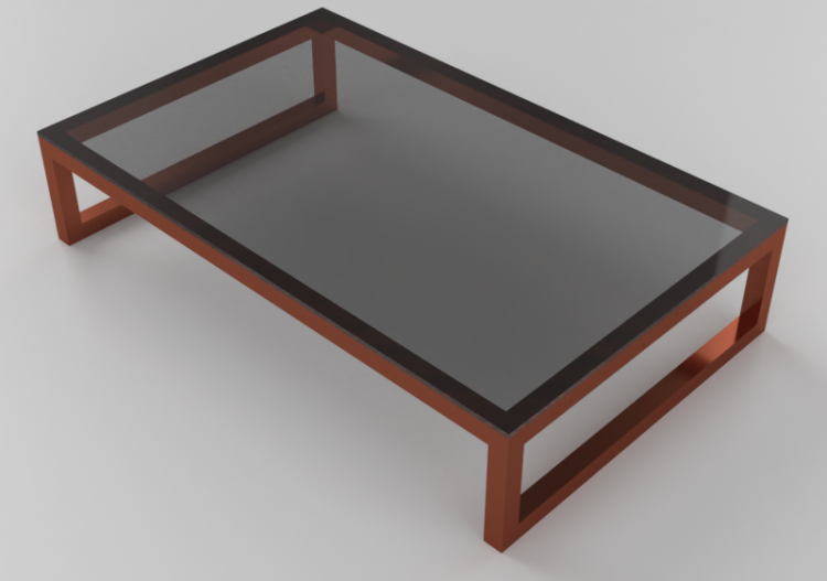Mesas 3D - Mesa rectangular - Sierra - Brasilidades -...