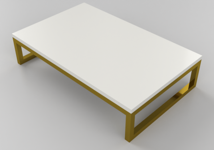 Mesas 3D - Mesa rectangular - Sierra - Brasilidades -...