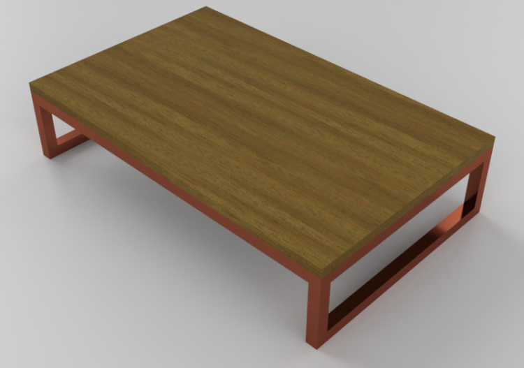3D Tables - Rectangular table - Sierra - Brasilidades -...