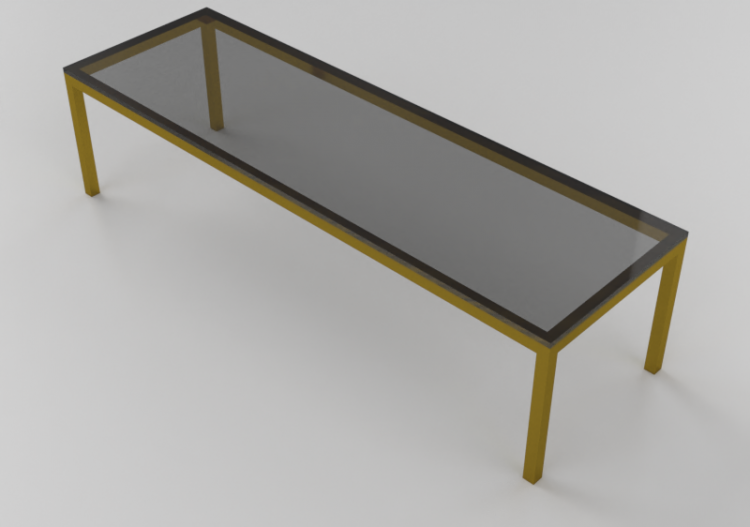 3D Tables - Rectangular table - Sierra - Brasilidades -...