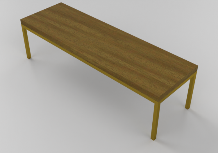 Tables 3D - Table rectangulaire - Sierra - Brasilidades -...