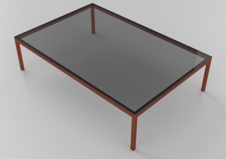Tables 3D - Table rectangulaire - Sierra - Brasilidades -...