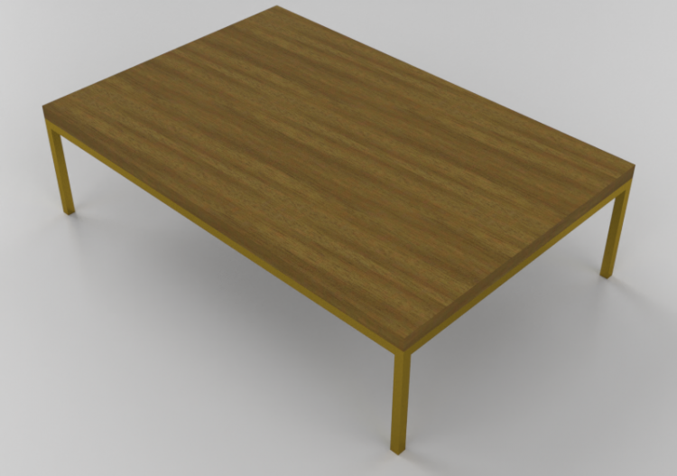 3D Tables - Rectangular table - Sierra - Brasilidades -...