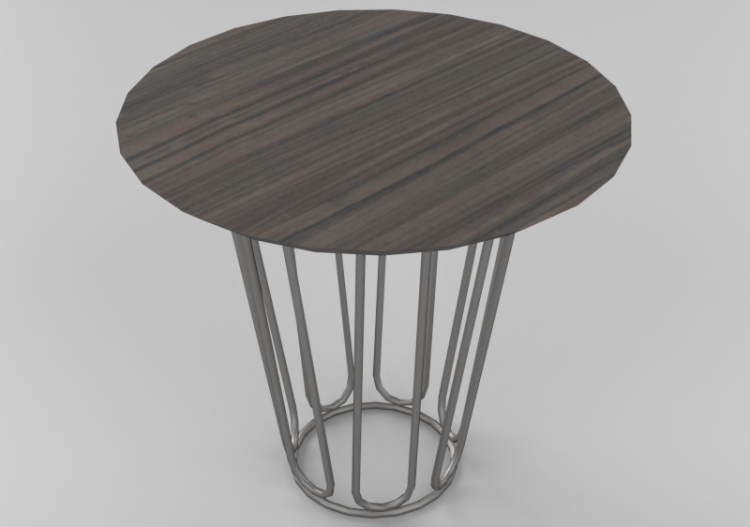 3D Tables - Round Table - Sierra - Brasilidades - 29956 -...
