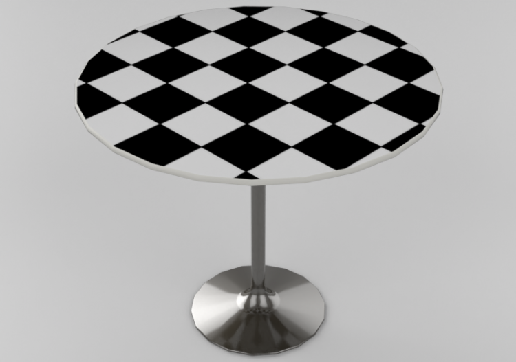 3D Tables - Round Table - Sierra - Brasilidades - 29984P -...