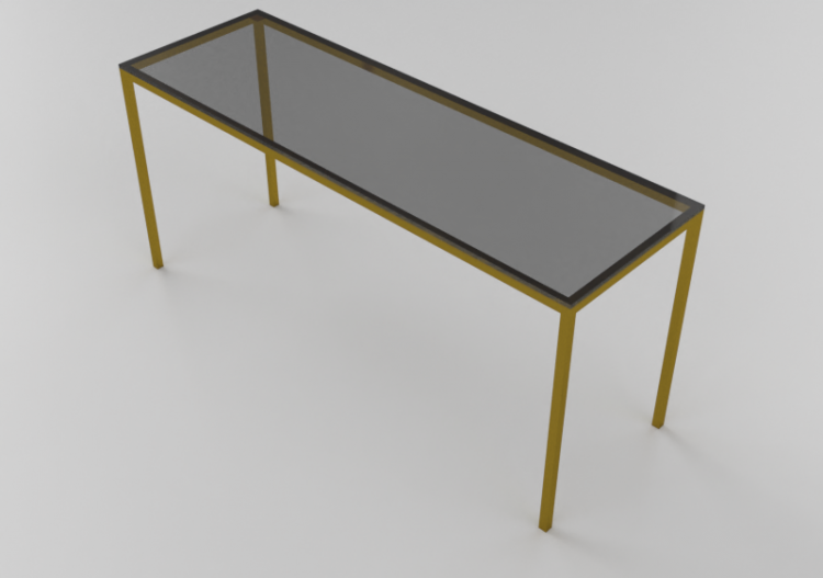 3D Tables - Rectangular table - Sierra - Brasilidades -...