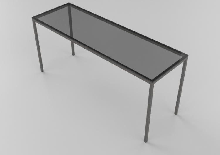 Mesas 3D - Mesa rectangular - Sierra - Brasilidades -...
