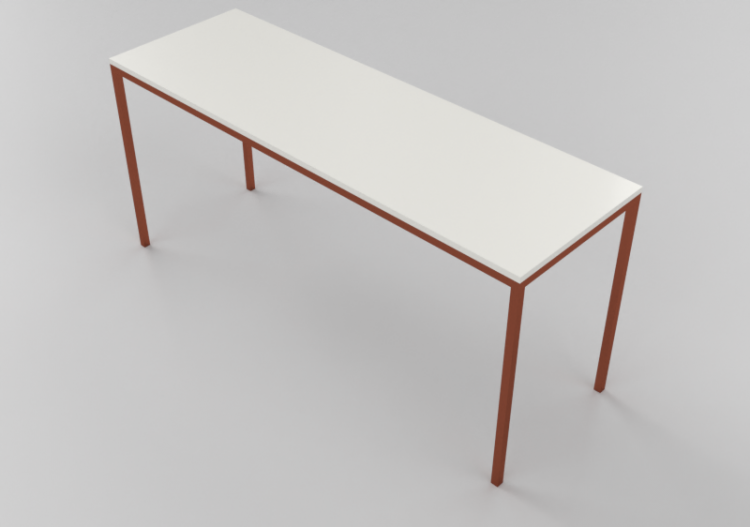 3D Tables - Rectangular table - Sierra - Brasilidades -...
