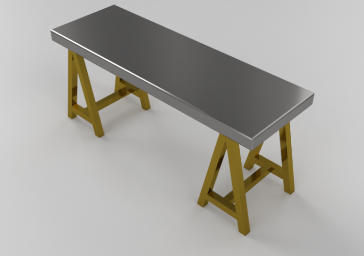 Tables 3D - Table rectangulaire - Sierra - Brasilidades -...