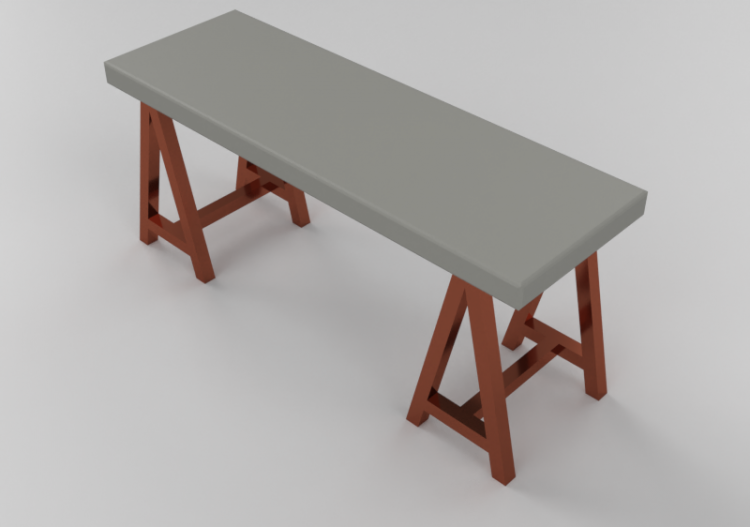 Tables 3D - Table rectangulaire - Sierra - Brasilidades -...