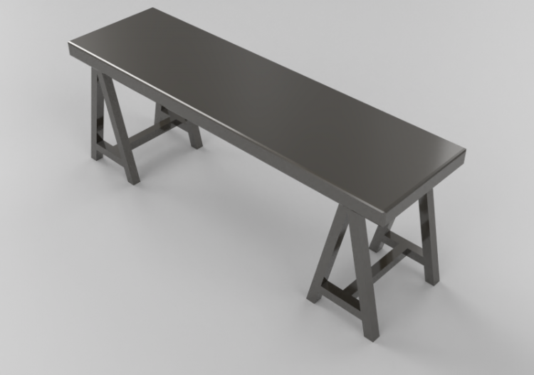 Tables 3D - Table rectangulaire - Sierra - Brasilidades -...