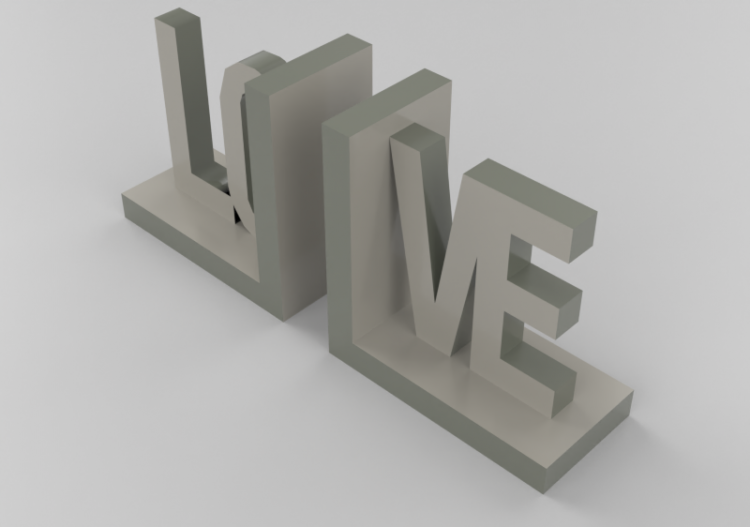 Accessoires 3D - Écriture ornementale - Sierra - Emporio -...