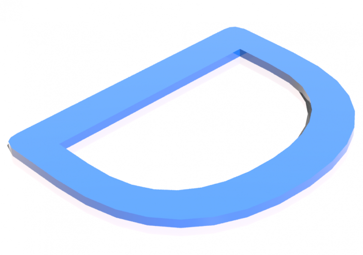 Impressions 3D - D - Maiuscolo - Lettere 3D - MCDesign -...
