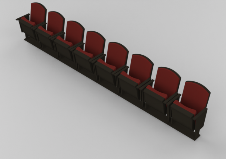 Fauteuil 3D - Fauteuils auditorium - ACCA software