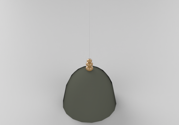 3D Schwebende Lampe - Hängelampe - ACCA software