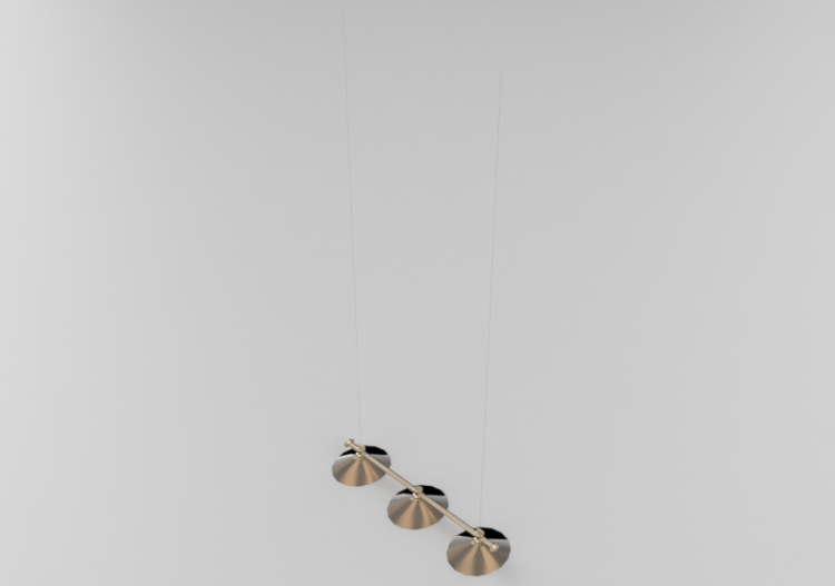 Lampe à suspension 3D - Lampe de billard - ACCA software