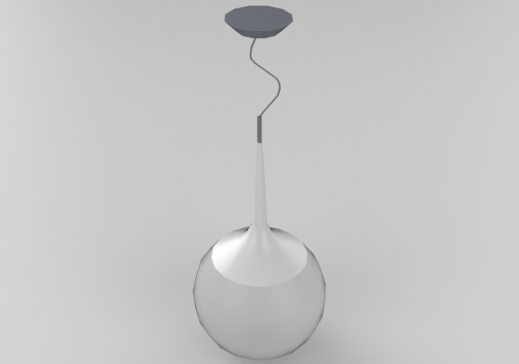 3D Ceiling Lamp - Ceiling Lamp - ACCA software