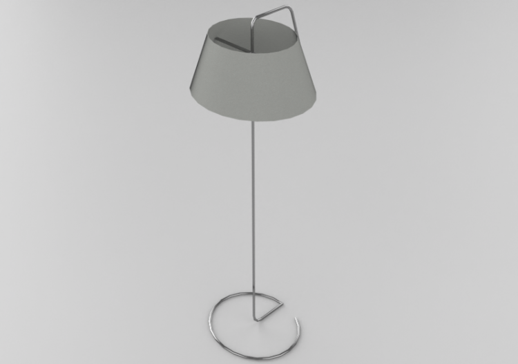 Lampada da terra 3D - Lampada da terra - ACCA software
