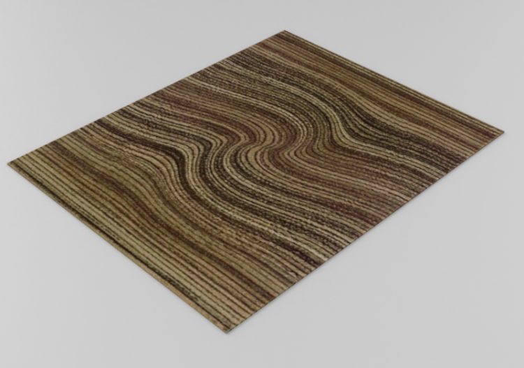 3D Teppiche - Moderner Teppich 500x400cm. - ACCA software