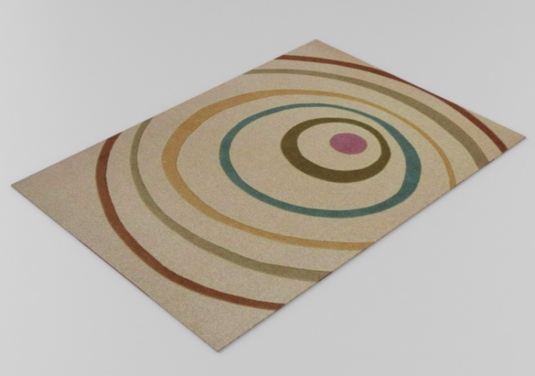 3D Teppiche - Moderner Teppich 500x400cm. - ACCA software