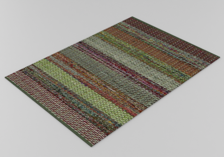 3D Teppiche - Geflochtener Teppich 500x350cm. - ACCA...