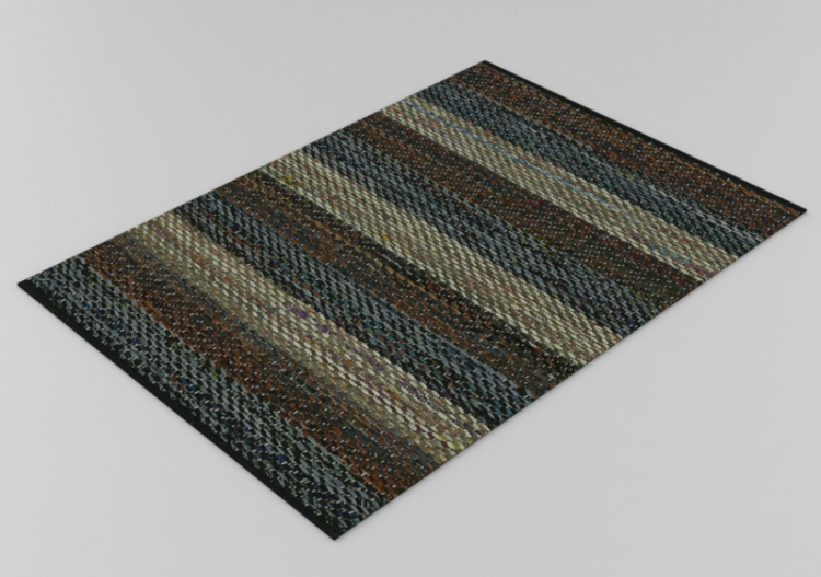 3D Carpets - Weaved carpet 500x350cm. - ACCA software