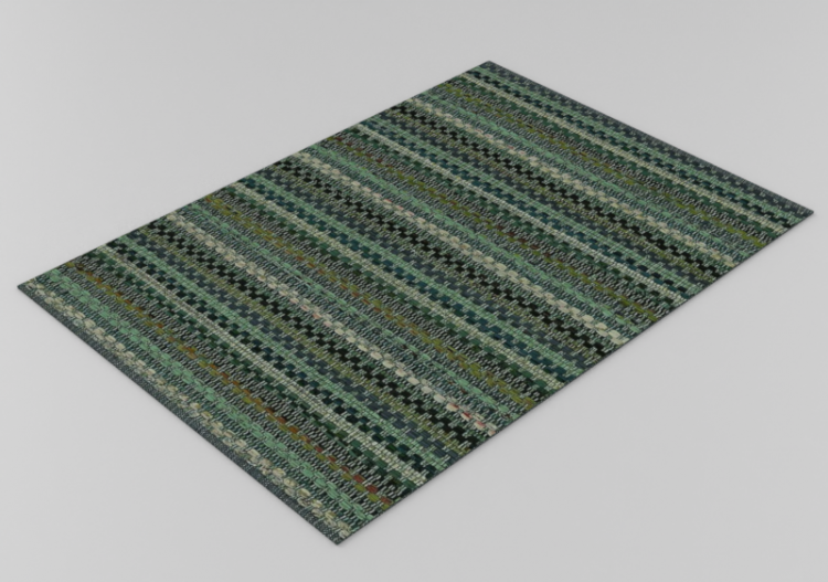 Alfombras 3D - Alfombra trenzada 500x350cm. - ACCA software