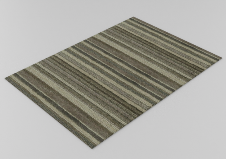 3D Carpets - Striped carpet 500x350cm. - ACCA software