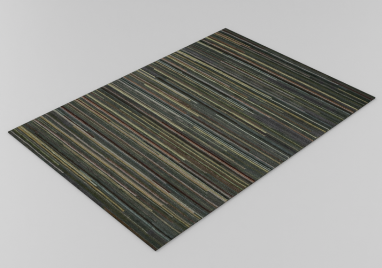 3D Teppiche - Gestreifter Teppich 500x350cm. - ACCA...