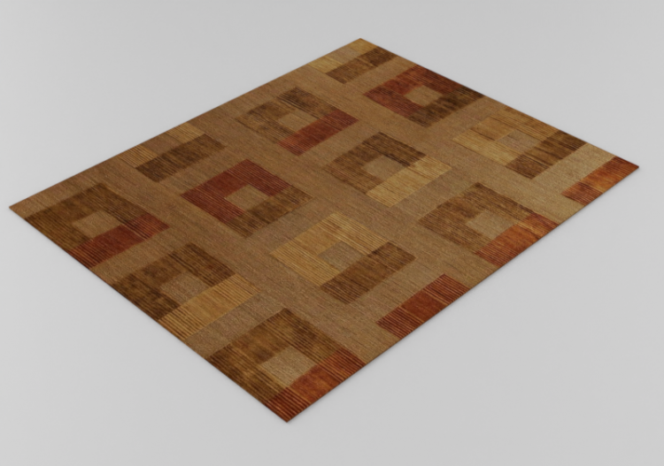 3D Carpets - Modern Carpet 500x400cm. - ACCA software