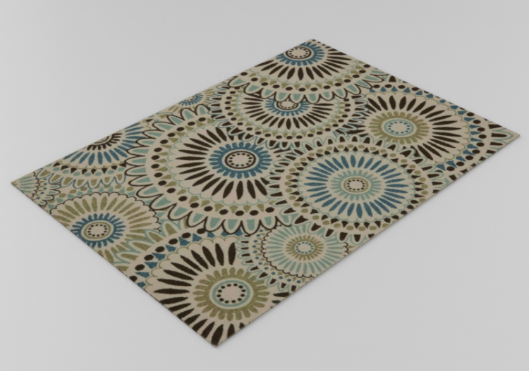 Alfombras 3D - Alfombra moderna 500x350cm. - ACCA software