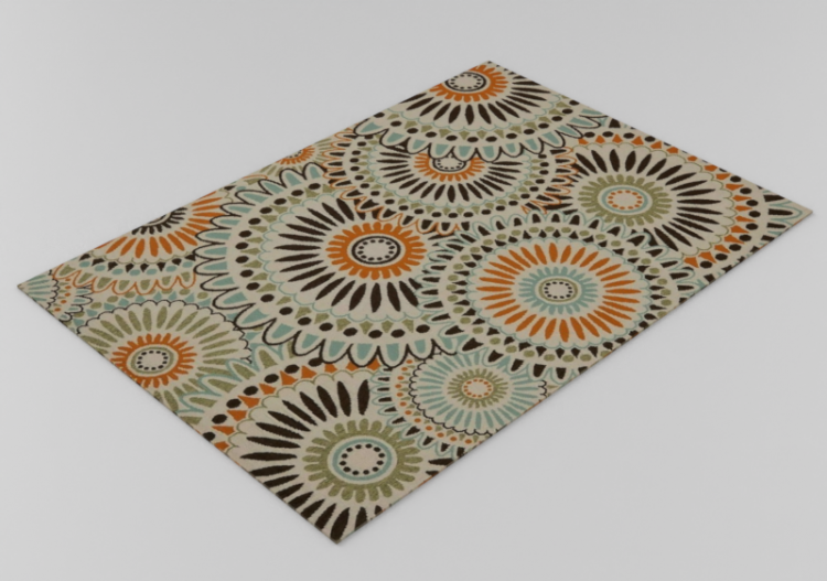 3D Teppiche - Moderner Teppich 500x350cm. - ACCA software