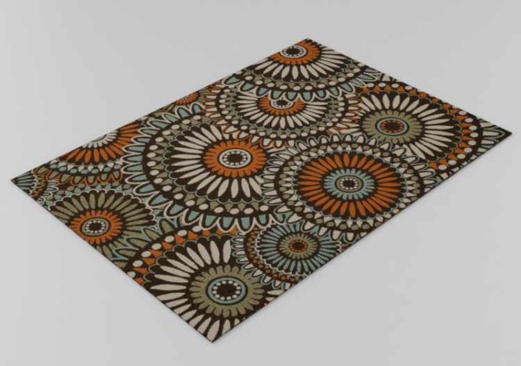 Alfombras 3D - Alfombra moderna 500x350cm. - ACCA software