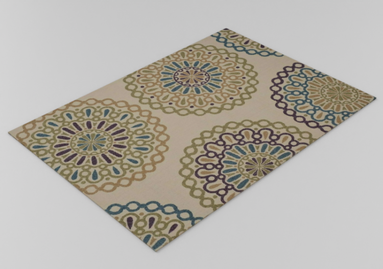 Tapis 3D - Tapis moderne 500x350cm. - ACCA software
