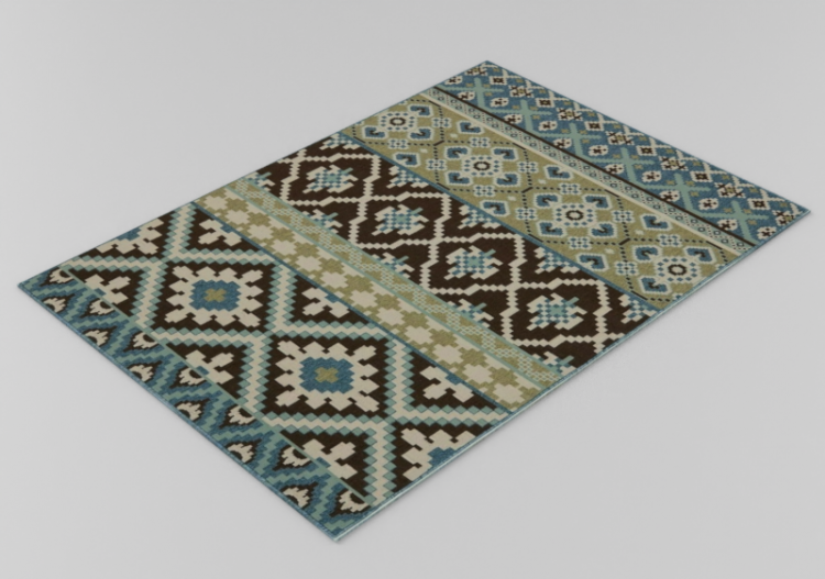 3D Carpets - Modern Carpet 500x350cm. - ACCA software