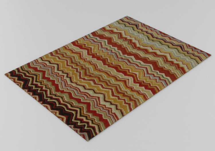 Tapis 3D - Tapis moderne 500x350cm. - ACCA software