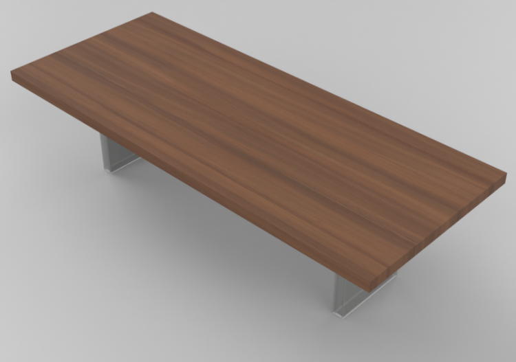 Mesas 3D - Mesa de madera y plexiglás - Sierra - 1601 -...
