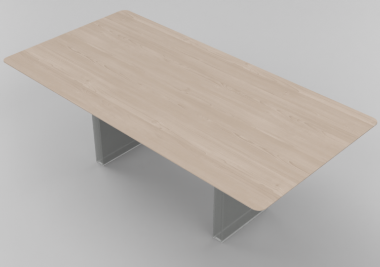 3D Tables - Plexiglass and wood table - Sierra - 1609 -...