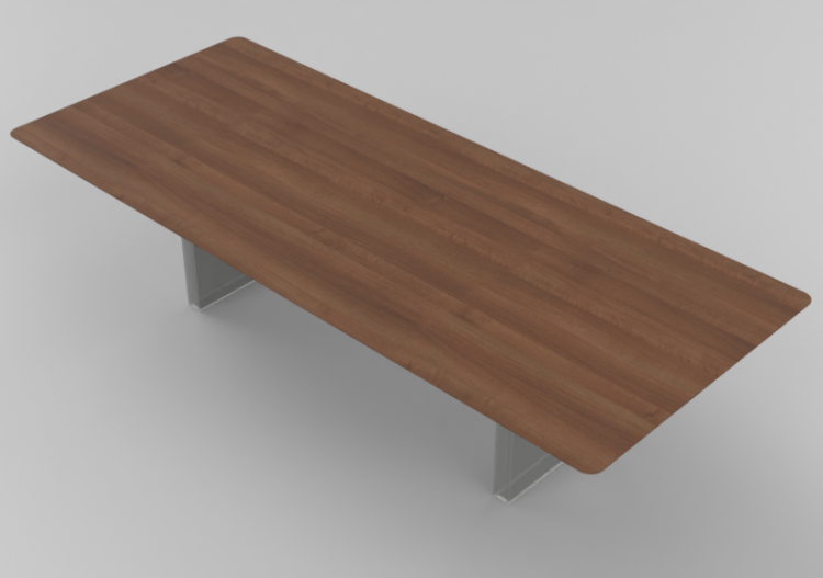 3D Tables - Plexiglass and wood table - Sierra - 1610 -...