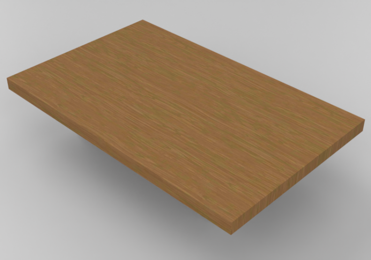 3D Tables - Plexiglass and wood table - Sierra - 1654 -...