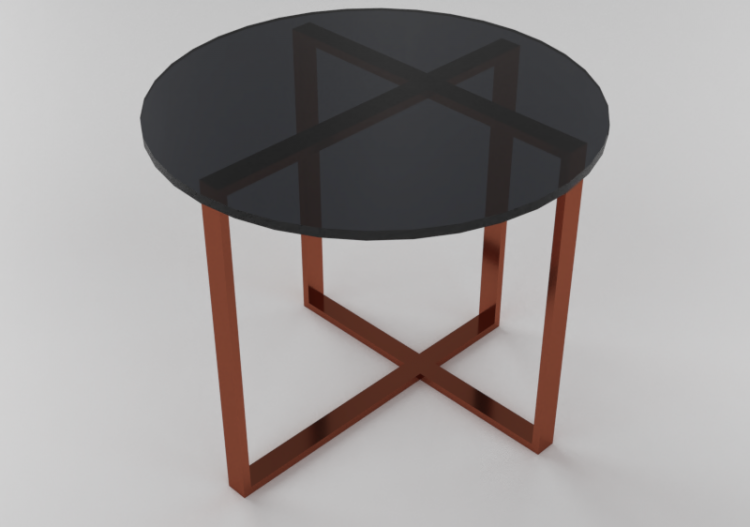 Mesas 3D - Mesa con superficie circular - Sierra - 1555_CB...
