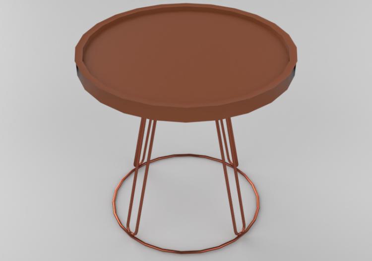Mesas 3D - Mesa con superficie circular - Sierra - 1560_CB...