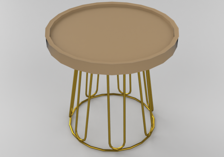 3D Tables - Table with round top - Sierra - 1562_G - ACCA...