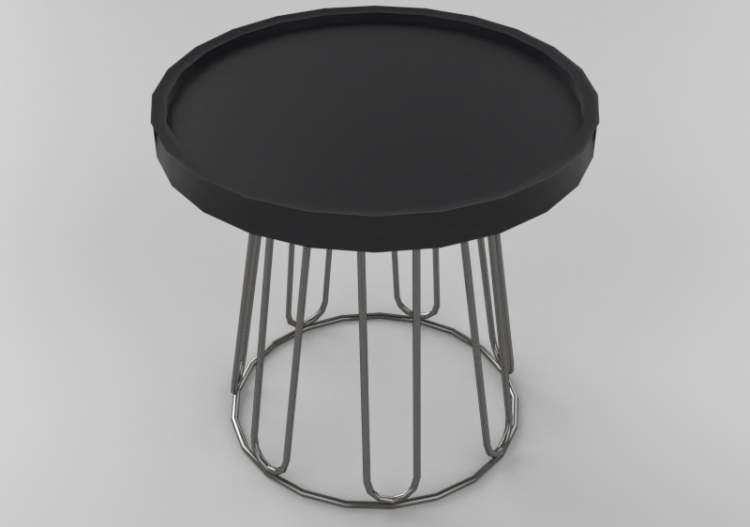 3D Tables - Table with round top - Sierra - 1562_O - ACCA...