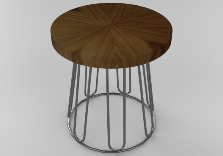 3D Tables - Table with round top - Sierra - 1564_O - ACCA...