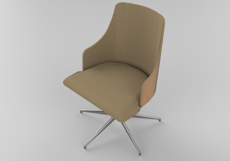 3D Chairs - Swivelling chair - Sierra - 1627 - ACCA...