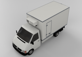Trucks and Buses 3D - Mobile Refrigerated Vans