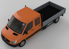 Trucks and Buses 3D - Box van
